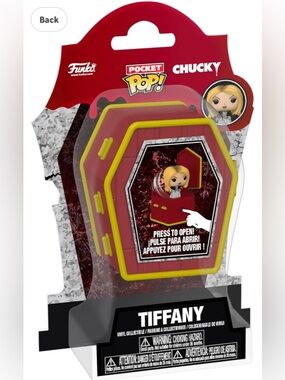 Funko Pocket Pop! Chucky Backing Card - Red, Black, White